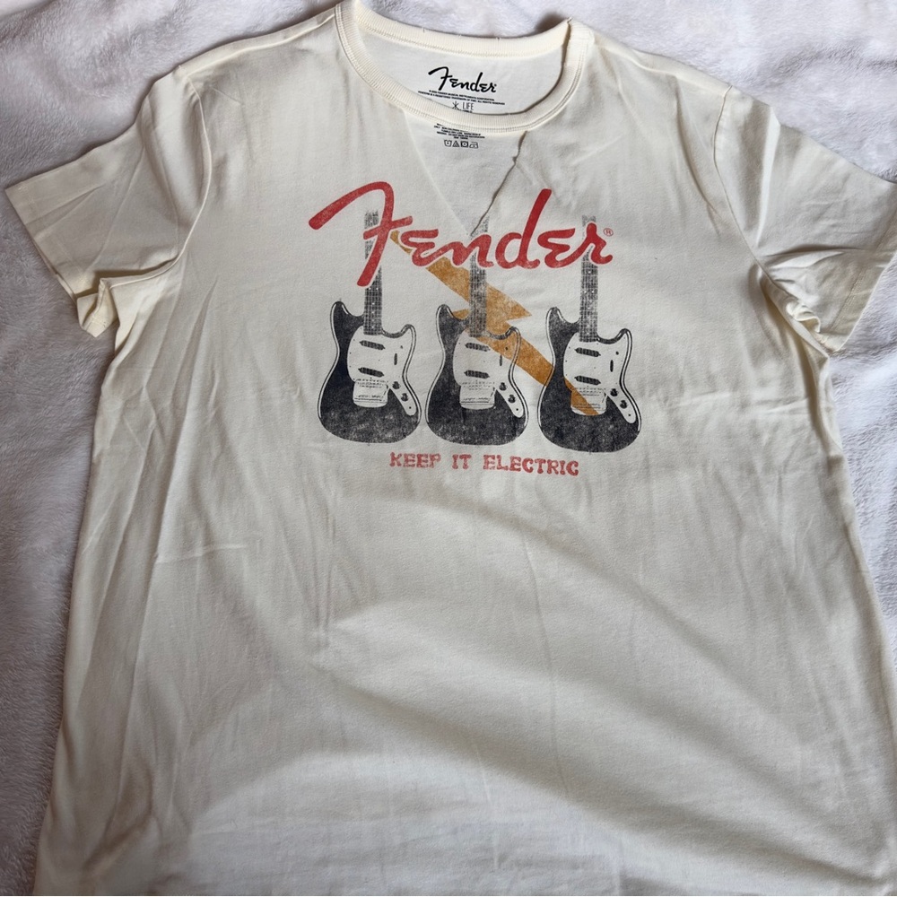 Women’s Fender Off-White Logo T-Shirt